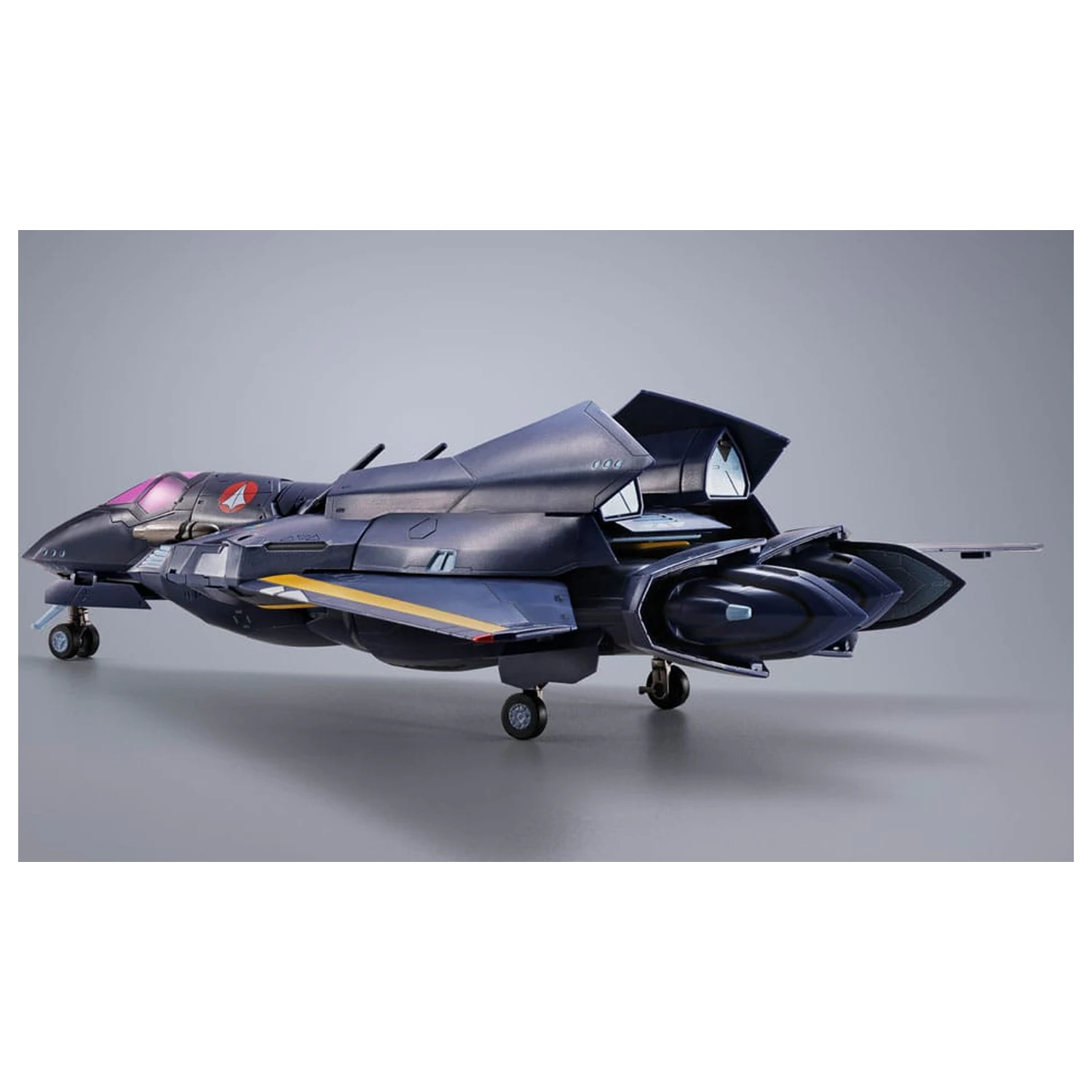 Macross 7 DX Chogokin figurina de actiune VF-17S Nightmare Stealthvalkyrie (Gamlin Kizaki use) 25 cm poza produsului