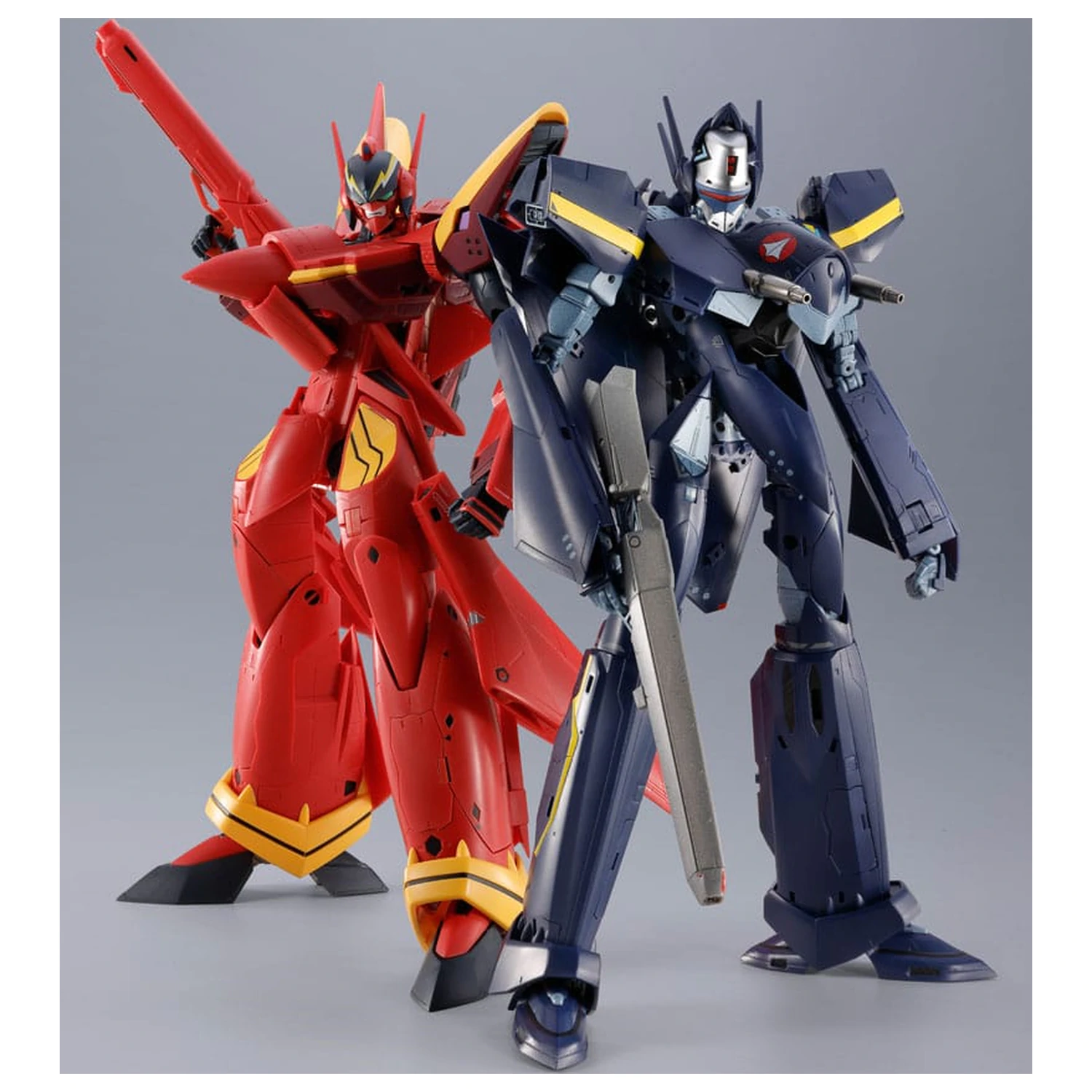 Macross 7 DX Chogokin figurina de actiune VF-17S Nightmare Stealthvalkyrie (Gamlin Kizaki use) 25 cm poza produsului