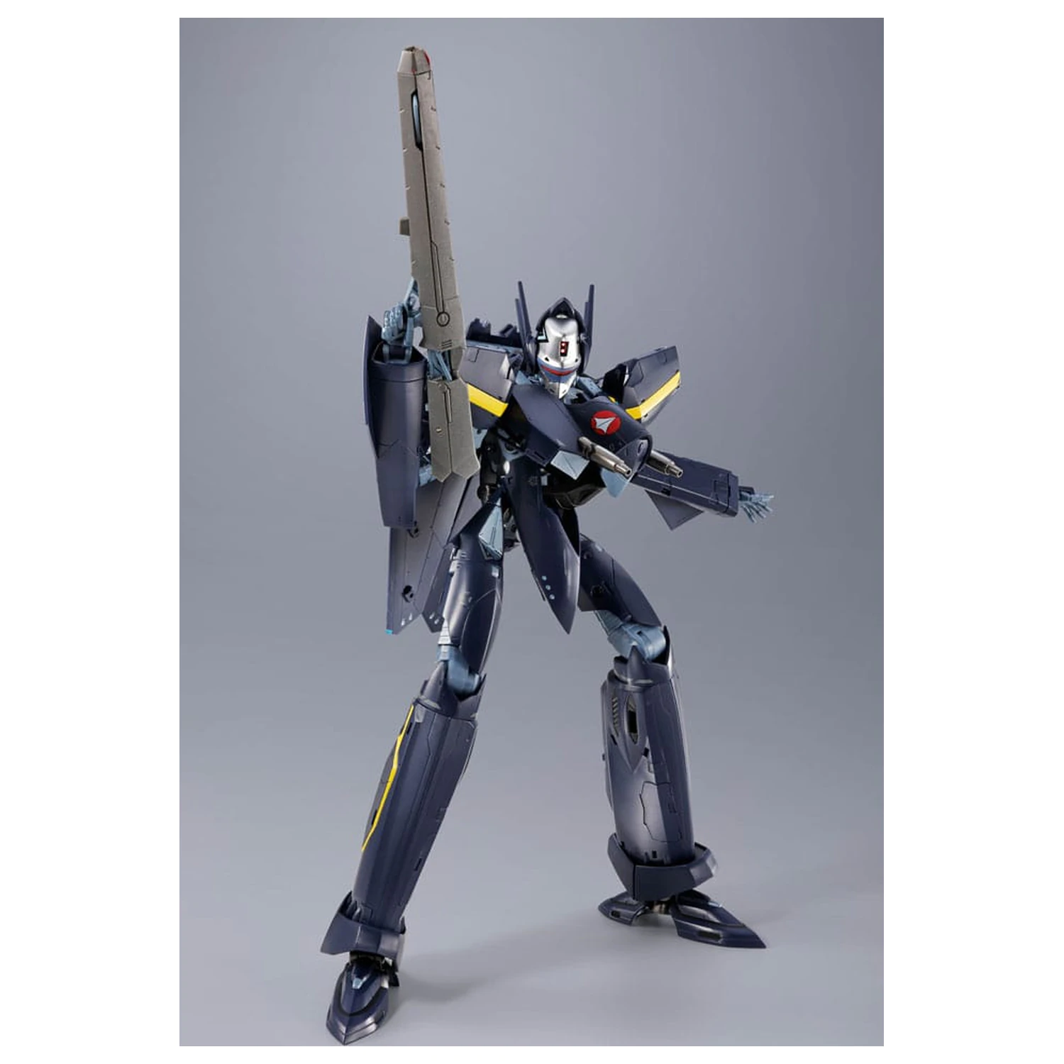 Macross 7 DX Chogokin figurina de actiune VF-17S Nightmare Stealthvalkyrie (Gamlin Kizaki use) 25 cm poza produsului