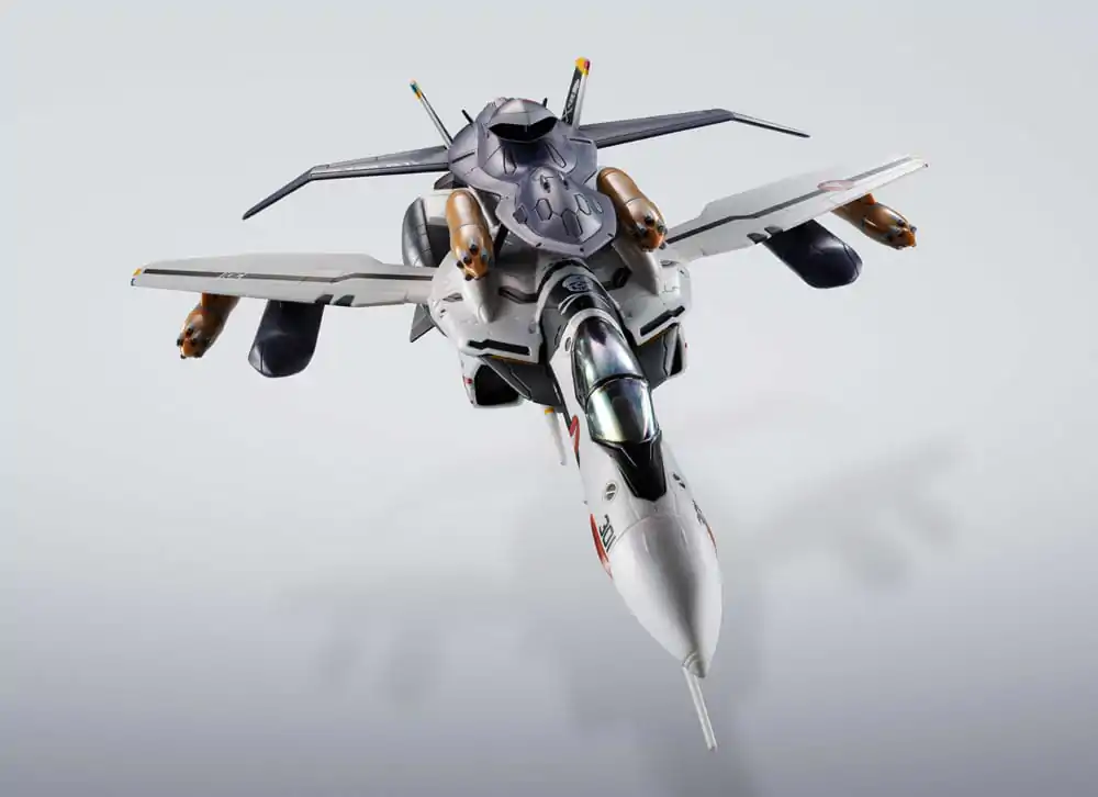 Macross 7 Hi-Metal R Figurina de actiune VF-0S Phoenix (Roy Focker Use) & QF-2200D-B Ghost Set 14 cm poza produsului