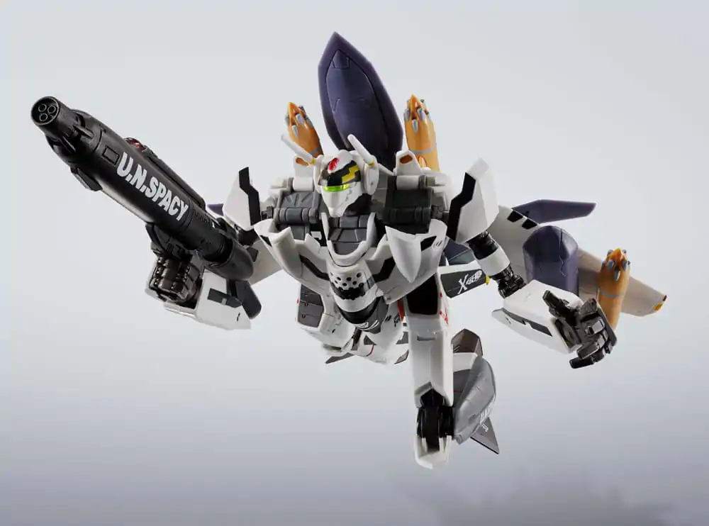 Macross 7 Hi-Metal R Figurina de actiune VF-0S Phoenix (Roy Focker Use) & QF-2200D-B Ghost Set 14 cm poza produsului