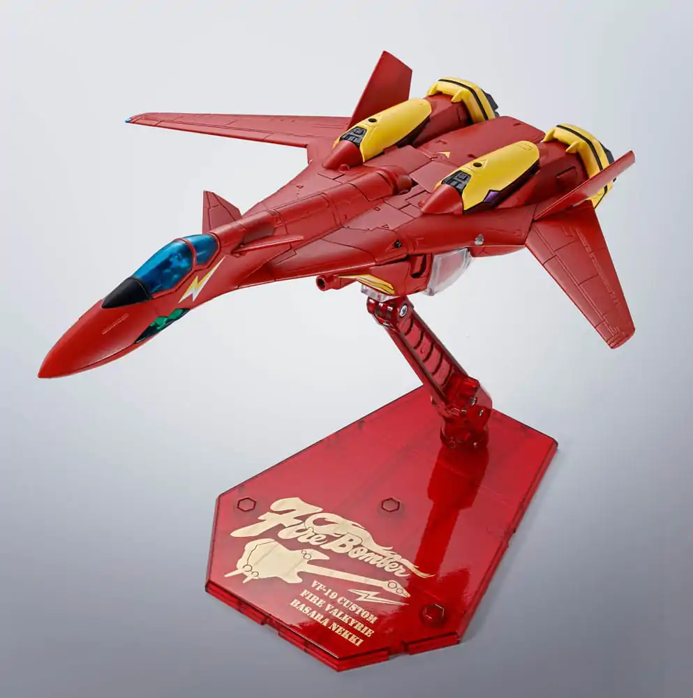 Macross 7 Hi-Metal R Figurina Acțiune VF-19 Custom Fire Valkyrie 11 cm poza produsului