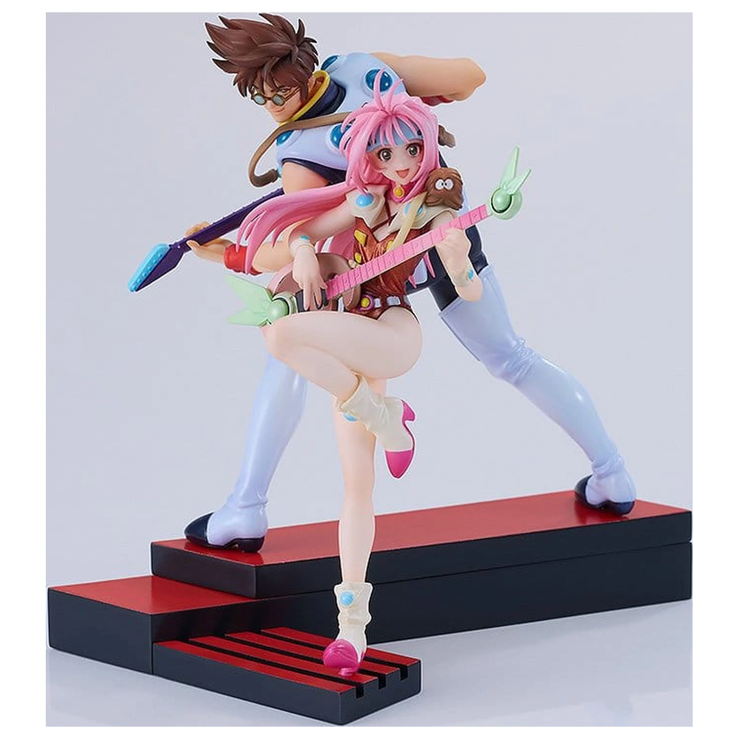 Macross 7 PLAMAX Kit model din plastic MF-89: minimum factory Basara Nekki 9 cm poza produsului