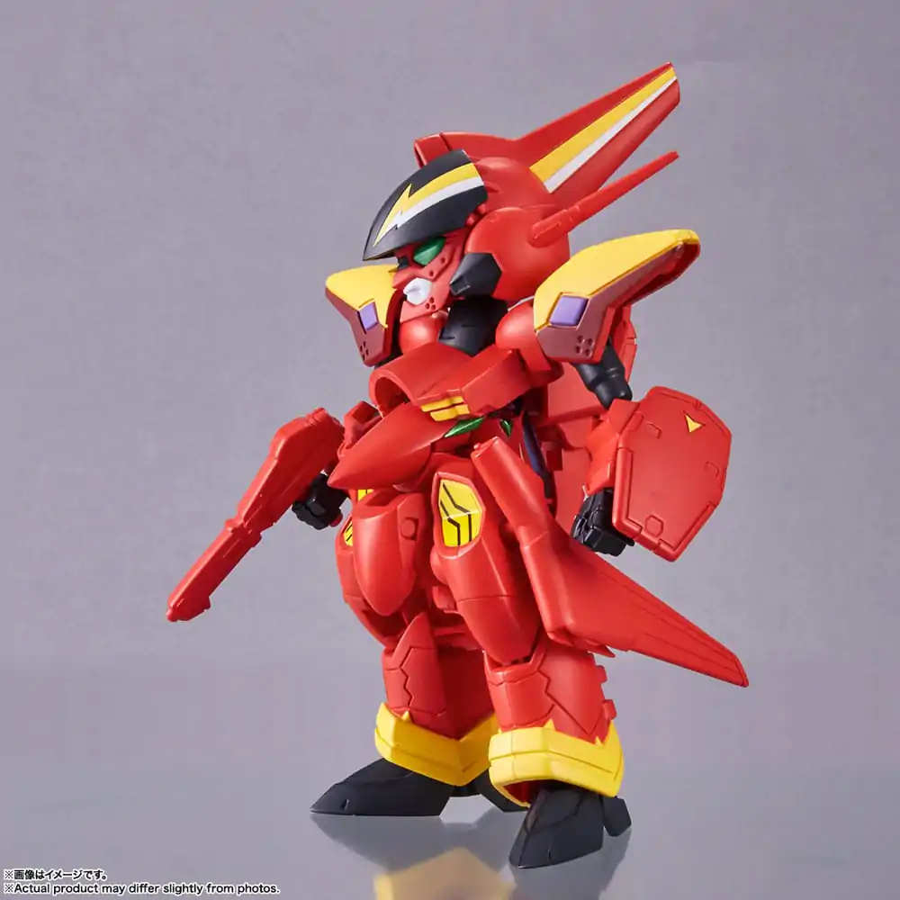 Macross 7 Vehicul Sesiune Mică și Figurina de Acțiune VF-19 Custom Fire Valkyrie cu Basara Nekki 11 cm poza produsului
