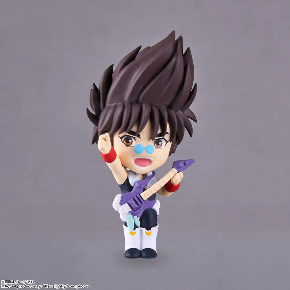 Macross 7 Vehicul Sesiune Mică și Figurina de Acțiune VF-19 Custom Fire Valkyrie cu Basara Nekki 11 cm poza produsului