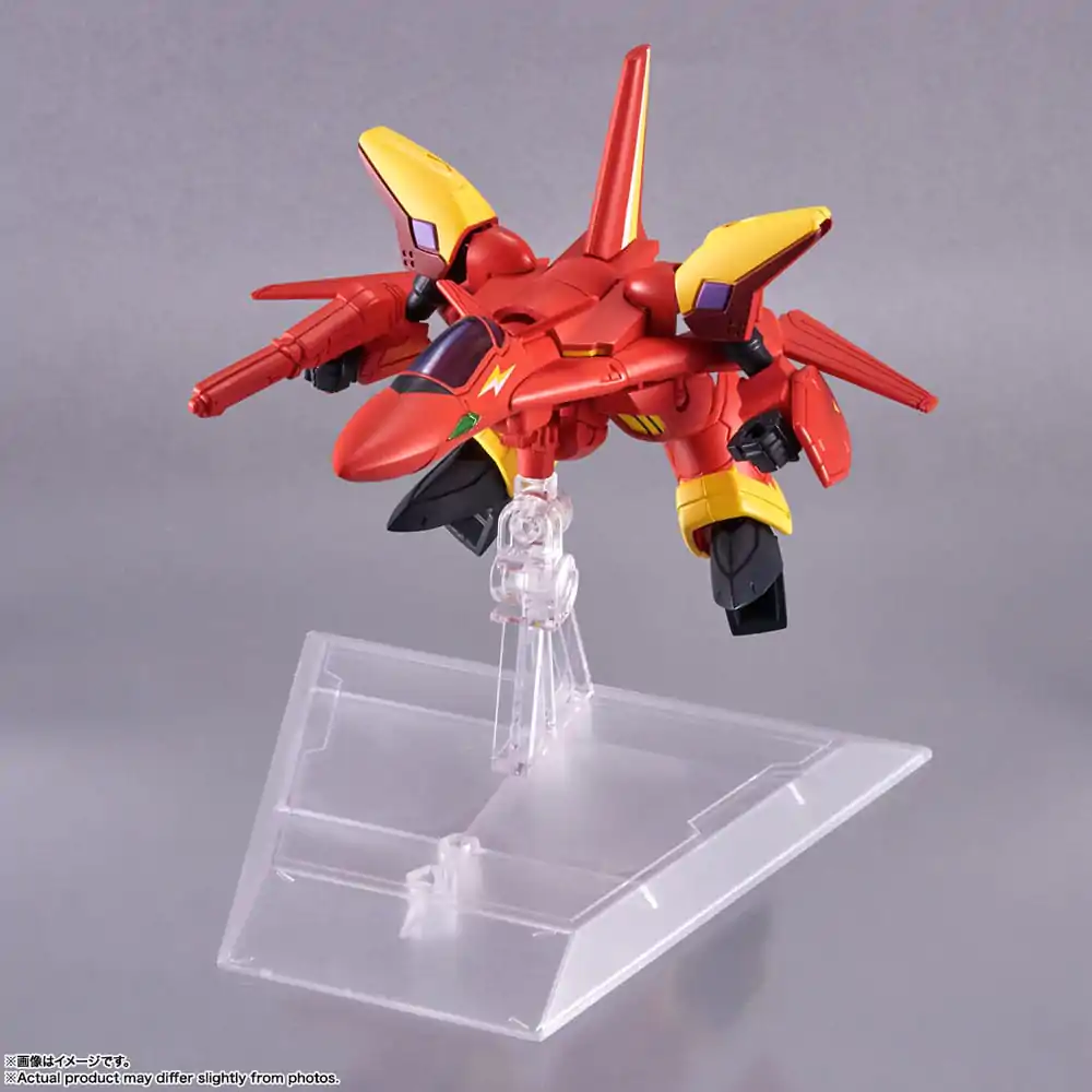 Macross 7 Vehicul Sesiune Mică și Figurina de Acțiune VF-19 Custom Fire Valkyrie cu Basara Nekki 11 cm poza produsului
