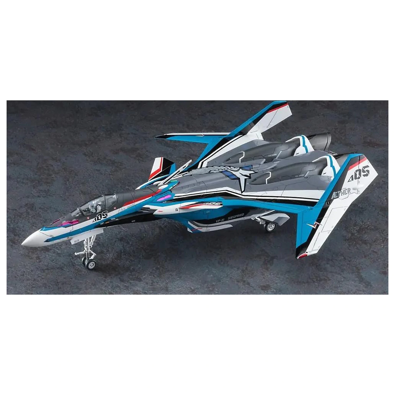 Kit model Macross Delta VF-31J Custom Siegfried Hayate scara 1/72 poza produsului