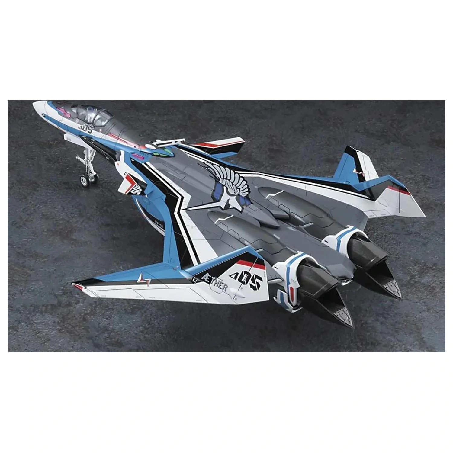 Kit model Macross Delta VF-31J Custom Siegfried Hayate scara 1/72 poza produsului