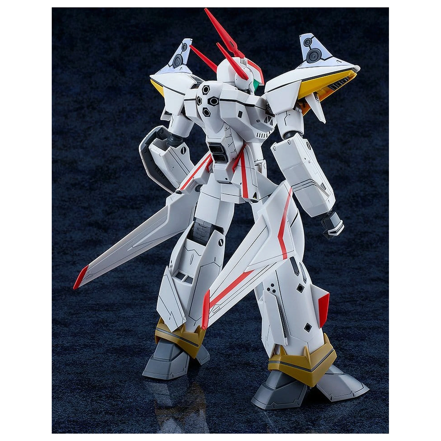 Macross Dynamite 7 Kit de model din plastic 1/72 PLAMAX VF-19P Excalibur (Planet Zola Patrol Corps) 23 cm poza produsului