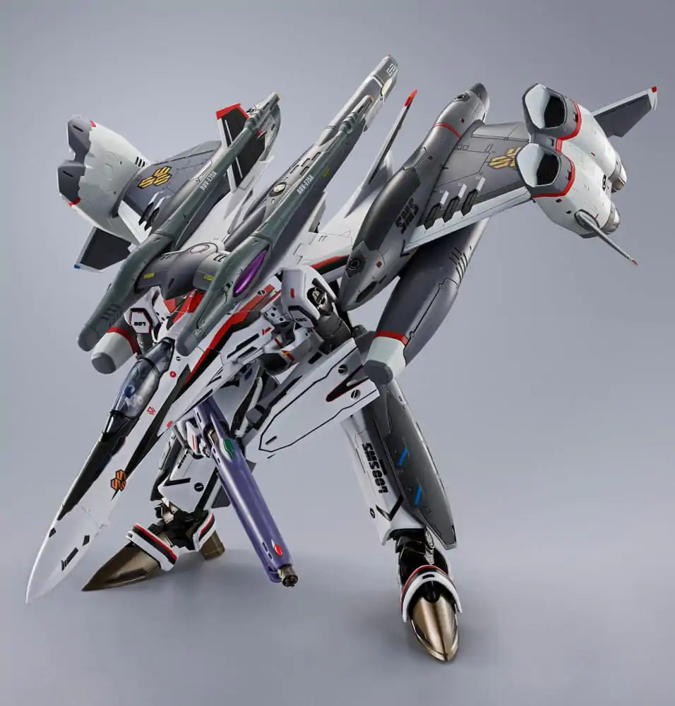 Figurină de acțiune Macross Frontier DX Chogokin Tornado Messiah Valkyrie Alto Saotome Use Revival Ver. 25 cm poza produsului