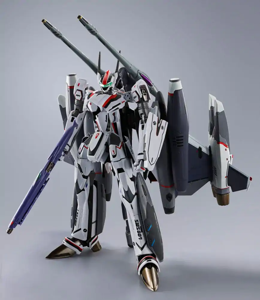 Figurină de acțiune Macross Frontier DX Chogokin Tornado Messiah Valkyrie Alto Saotome Use Revival Ver. 25 cm poza produsului