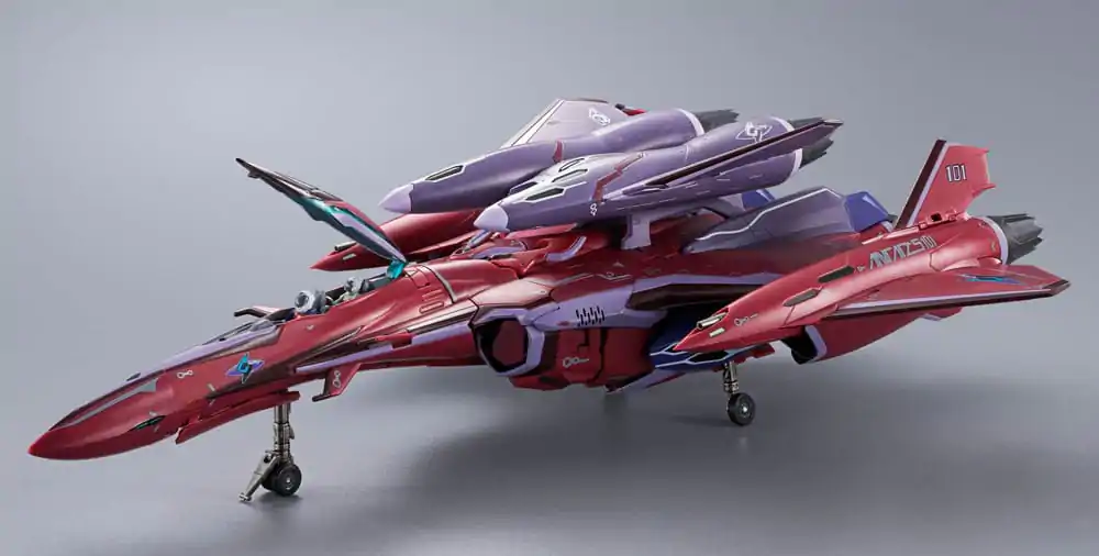 Macross Frontier DX Chogokin Figurina de acțiune VF-27 Gamma SP Super Lucifer Valkyrie Brera Sterne use Revival Ver. 25 cm poza produsului