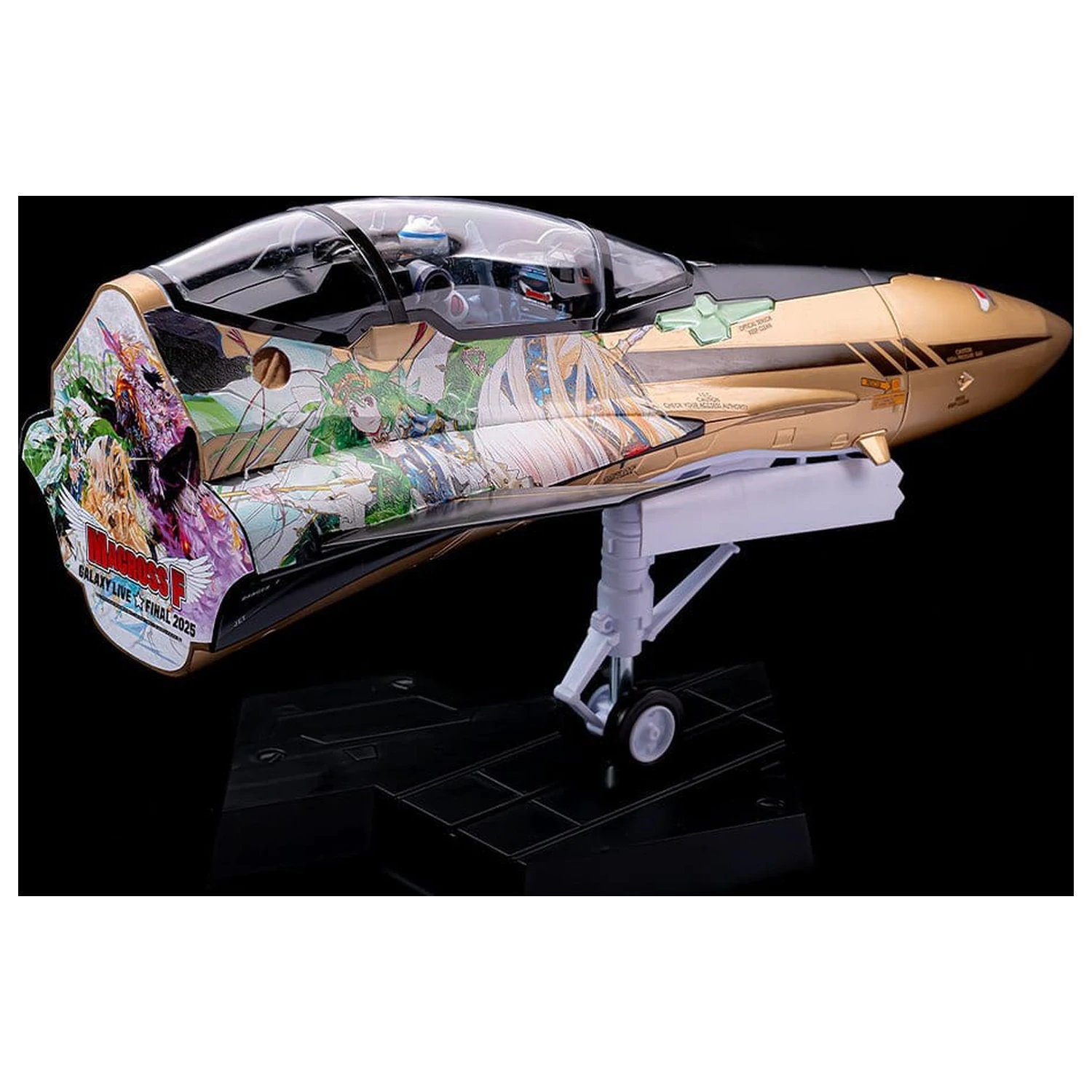 Macross Frontier Set Model de Plastic PLAMAX MF-98: minimum factory Colecția Nas Luptător YF-29 GALAXY SET 34 cm poza produsului