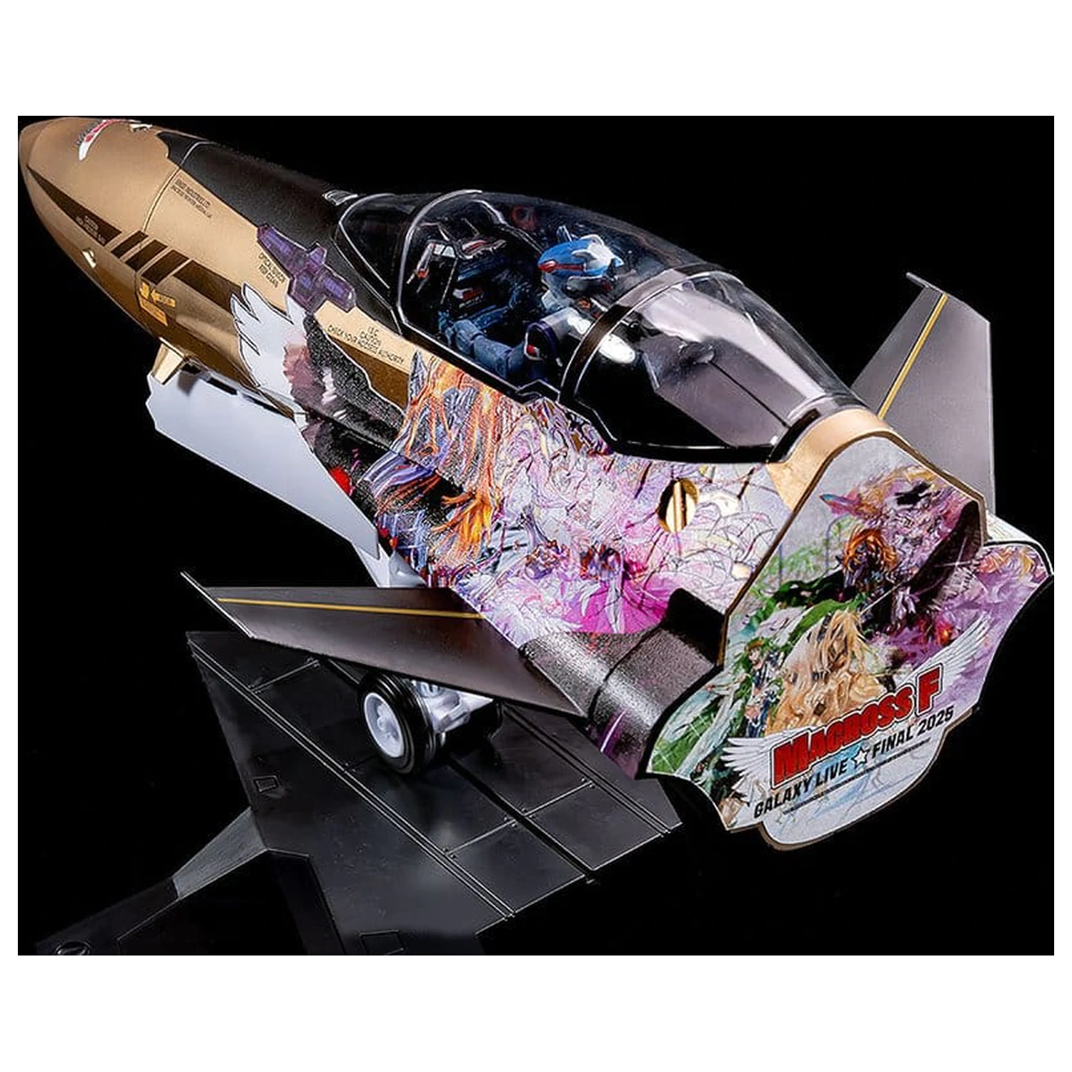 Macross Frontier Set Model de Plastic PLAMAX MF-98: minimum factory Colecția Nas Luptător YF-29 GALAXY SET 34 cm poza produsului