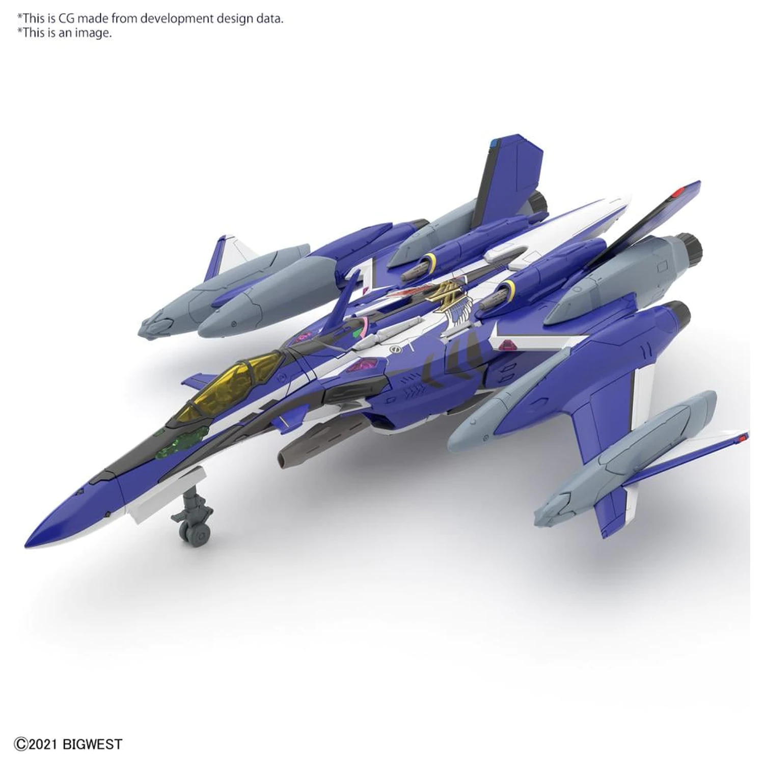 MACROSS HG set complet model Kit YF-29 Durandal Valkyrie la scara 1/100 poza produsului