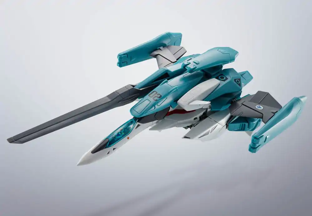 Macross II The Super Dimension Fortress Lovers Again Hi-Metal R figurină de acțiune VF-2SS Valkyrie II + SAP (utilizare Silvie Gena) Lovers Again 16 cm poza produsului