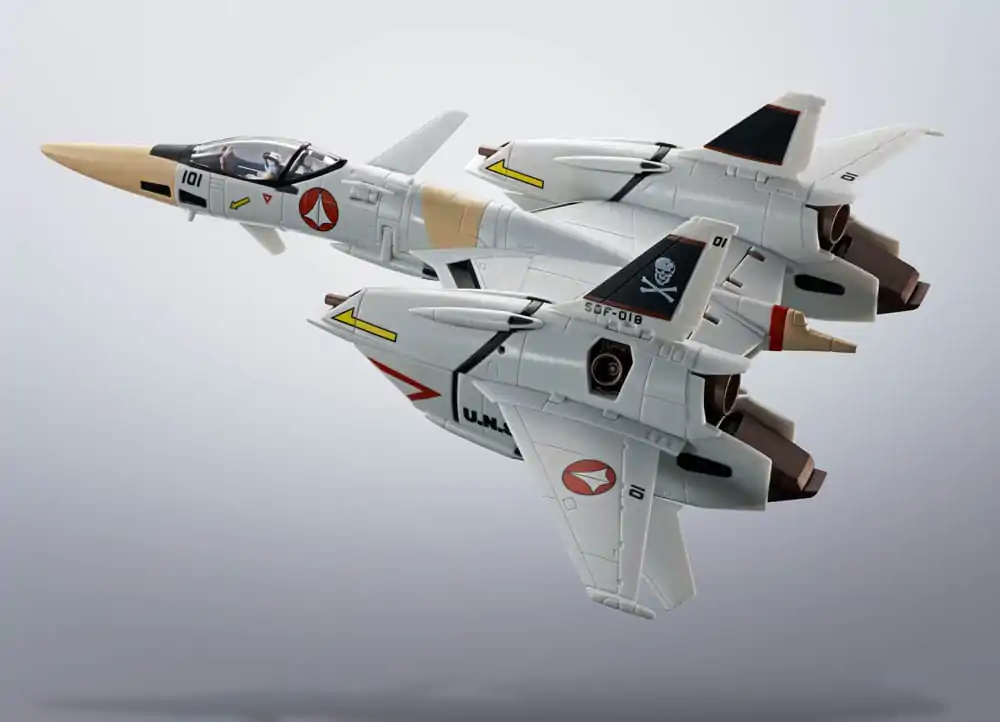 Macross The Super Dimension Fortress Hi-Metal R Figurina Action VF-4 Lightning III -Flash Back 2012- 29 cm poza produsului