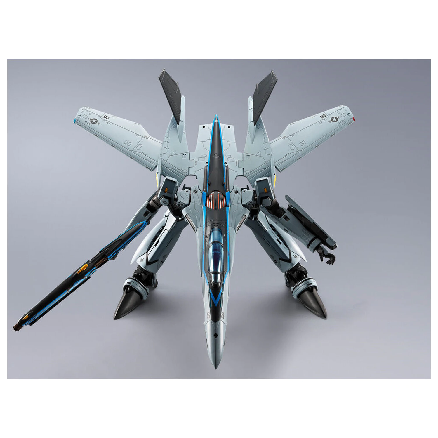 Macross VF-25 Messiah Valkyrie Top Gun Maverick Ver. figurina 25cm poza produsului