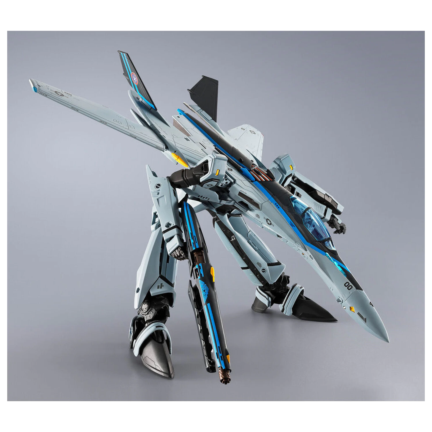 Macross VF-25 Messiah Valkyrie Top Gun Maverick Ver. figurina 25cm poza produsului