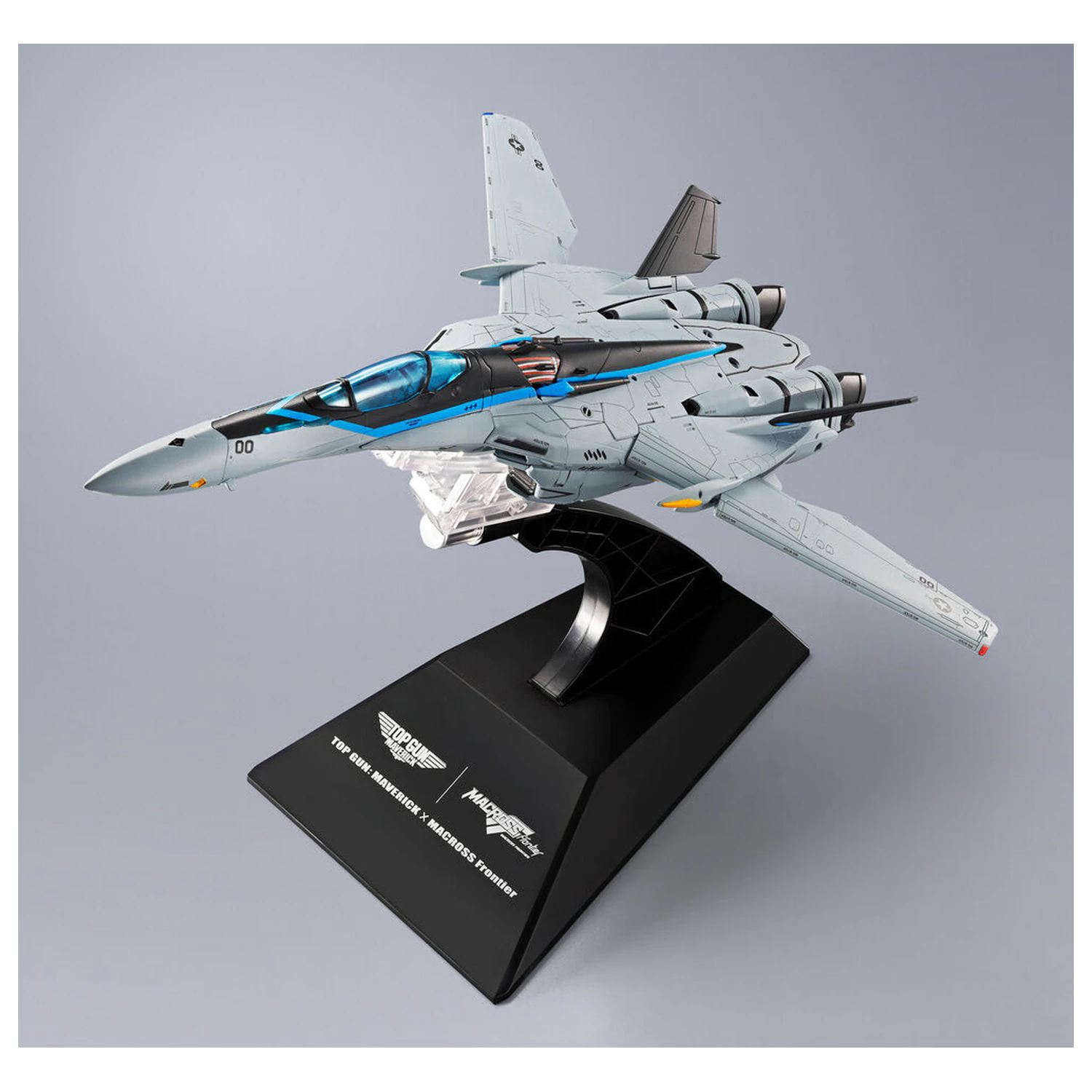 Macross VF-25 Messiah Valkyrie Top Gun Maverick Ver. figurina 25cm poza produsului