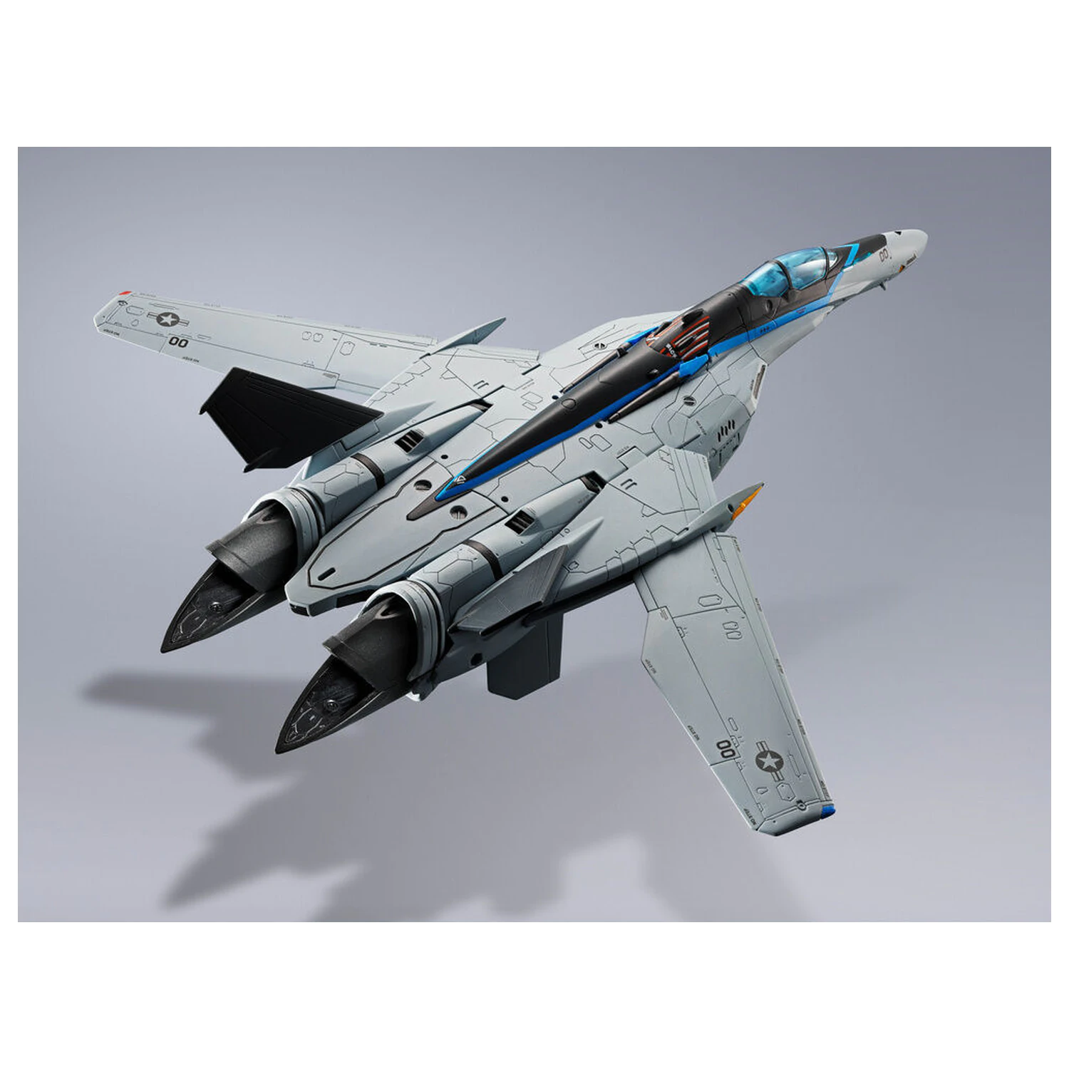 Macross VF-25 Messiah Valkyrie Top Gun Maverick Ver. figurina 25cm poza produsului