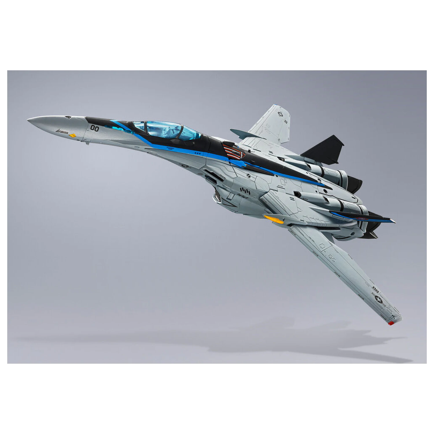 Macross VF-25 Messiah Valkyrie Top Gun Maverick Ver. figurina 25cm poza produsului