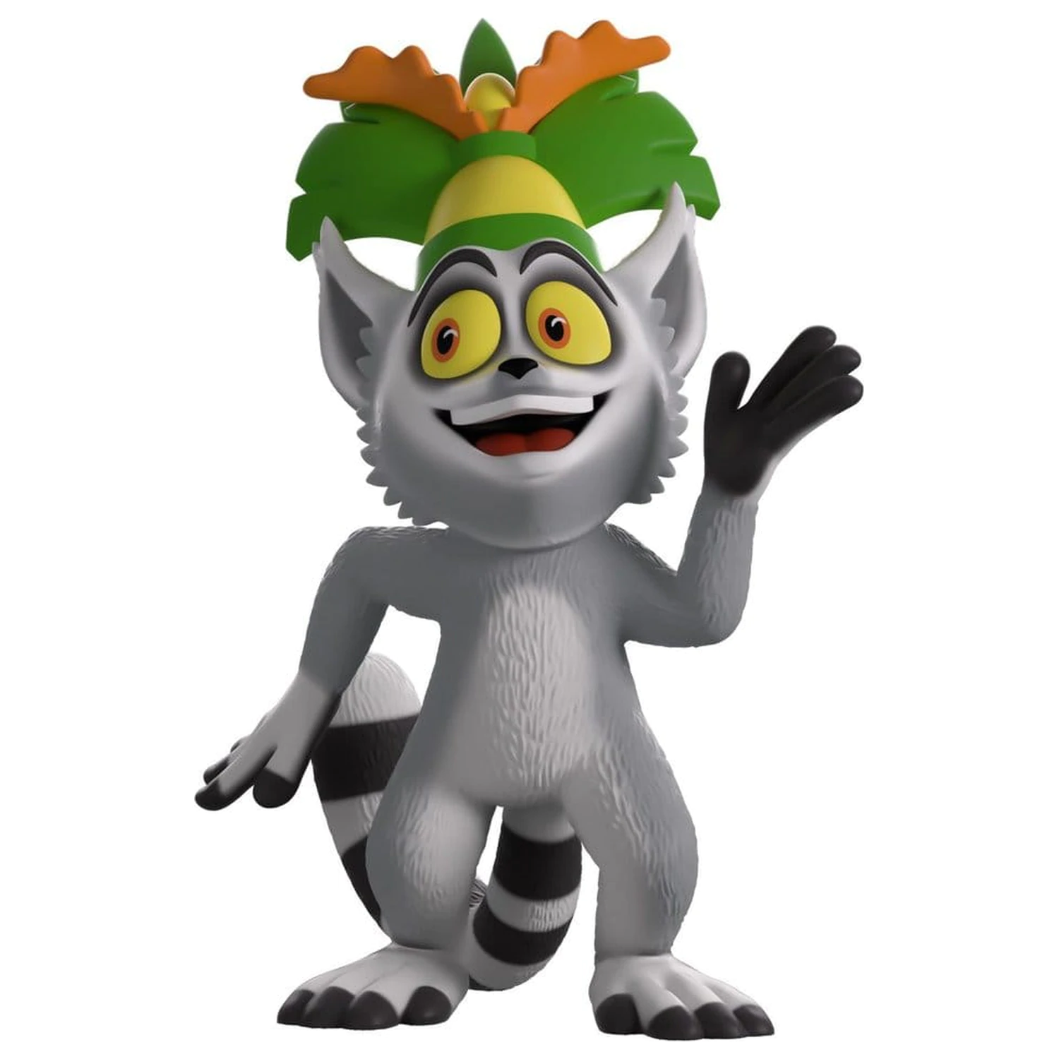 Madagascar Figurină de vinil King Julien 12 cm poza produsului