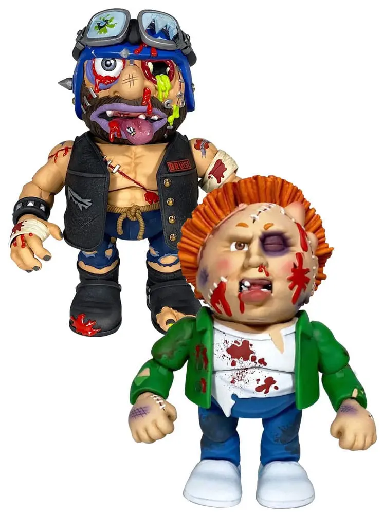 Madballs vs GPK Figurina de acțiune Set de 2 Mugged Marcus vs Bruise Brother 15 cm poza produsului