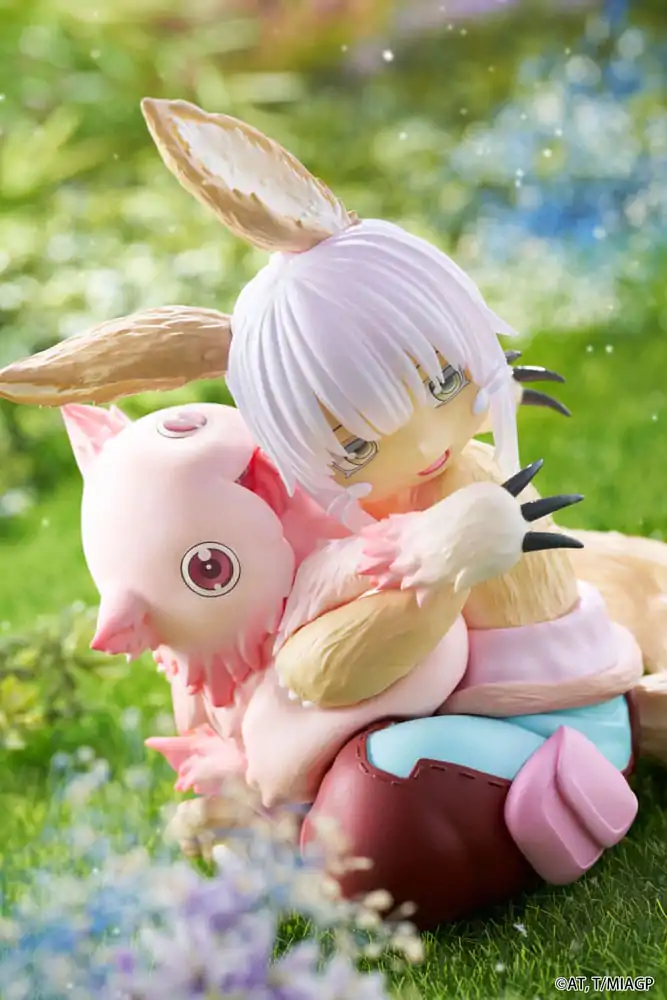 Made in Abyss: The Golden City of the Scorching Sun PVC Statuie Desktop Cute Figure Nanachi & Mitty Reissue 13 cm poza produsului