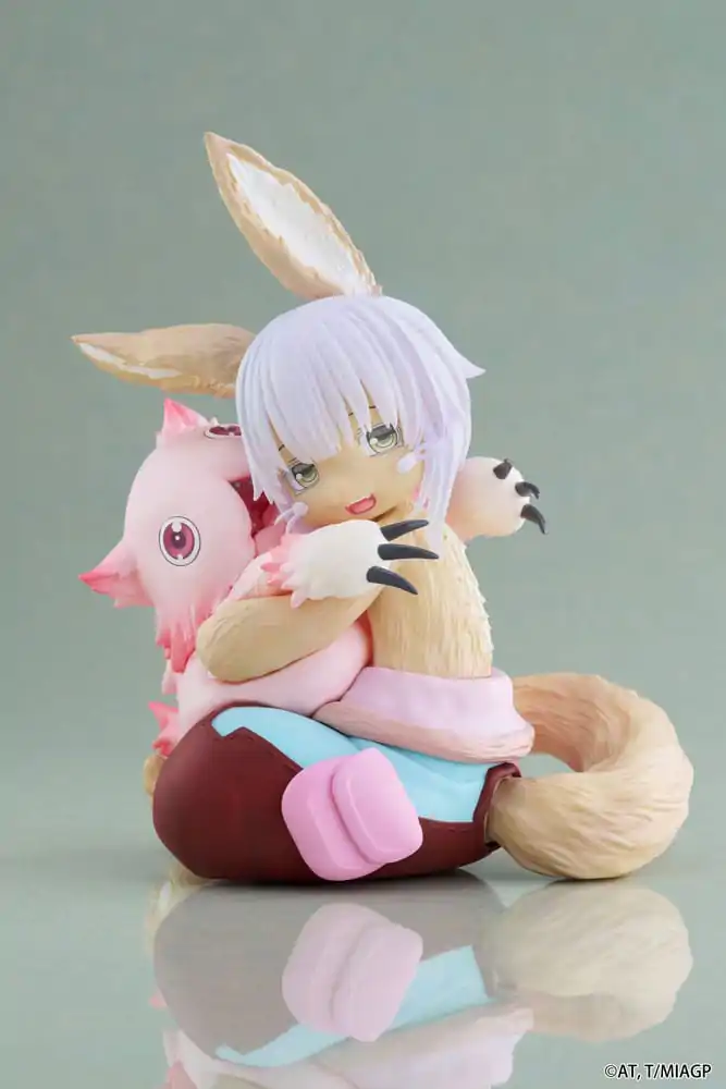 Made in Abyss: The Golden City of the Scorching Sun PVC Statuie Desktop Cute Figure Nanachi & Mitty Reissue 13 cm poza produsului