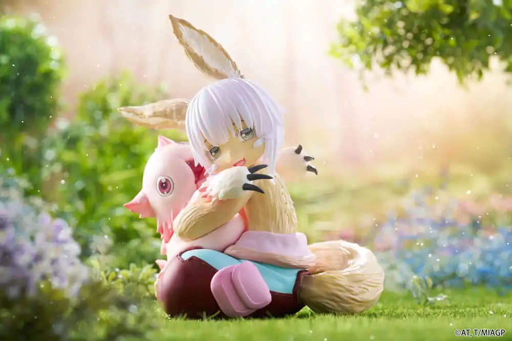 Made in Abyss: The Golden City of the Scorching Sun PVC Statuie Desktop Cute Figure Nanachi & Mitty Reissue 13 cm poza produsului