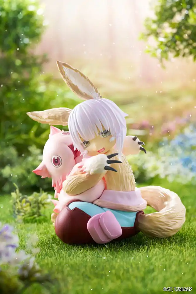 Made in Abyss: The Golden City of the Scorching Sun PVC Statuie Desktop Cute Figure Nanachi & Mitty Reissue 13 cm poza produsului