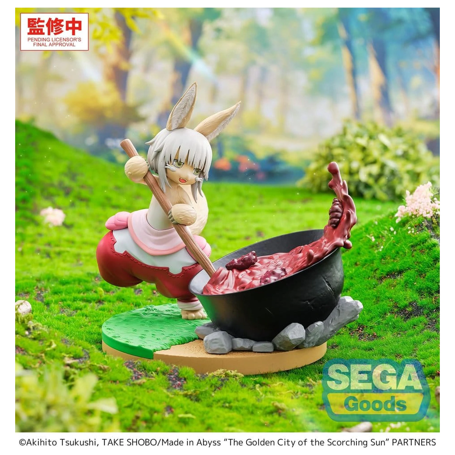 Made in Abyss: The Golden City of the Scorching Sun Luminasta Figura PVC Nanachi ~Dreaming of Mealtime~ 14 cm poza produsului