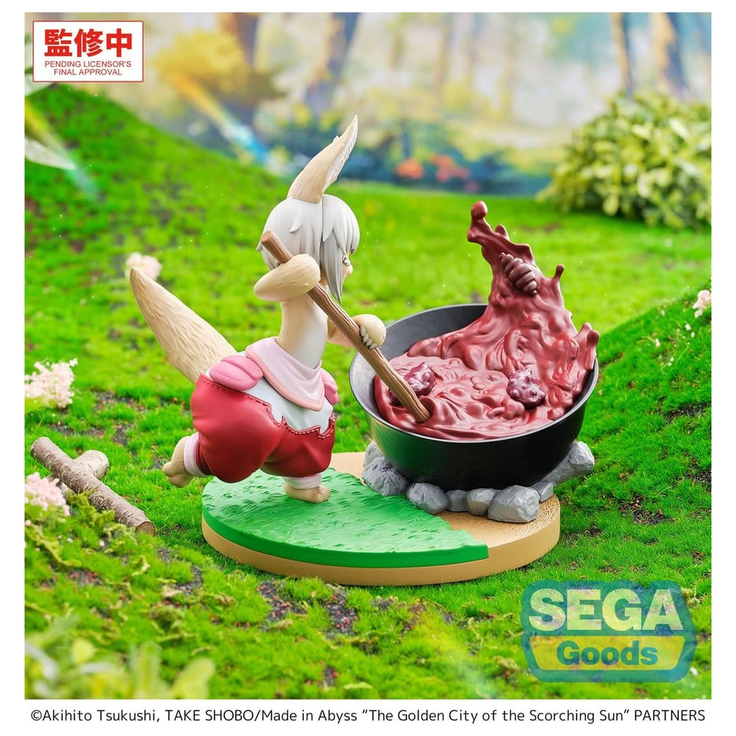 Made in Abyss: The Golden City of the Scorching Sun Luminasta Figura PVC Nanachi ~Dreaming of Mealtime~ 14 cm poza produsului