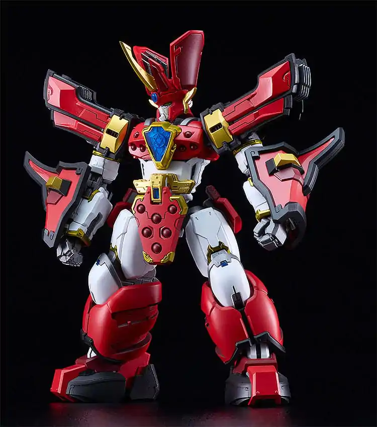 Mado King Granzort Moderoid Set Model Plastic King's Style Granzort Gold Edition 18 cm poza produsului