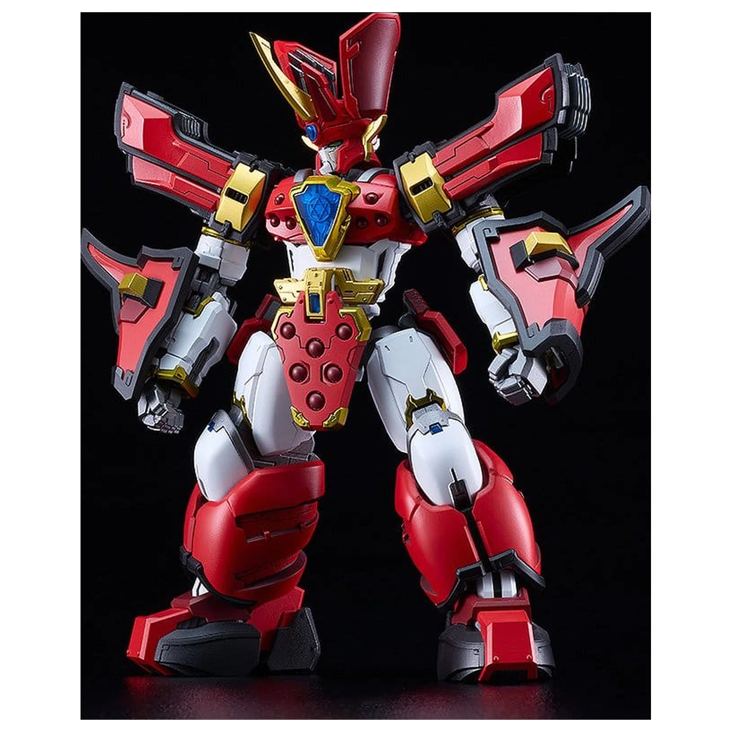 Mado King Granzort Moderoid King's Style Kit model din plastic Granzort Gold Edition 19 cm poza produsului