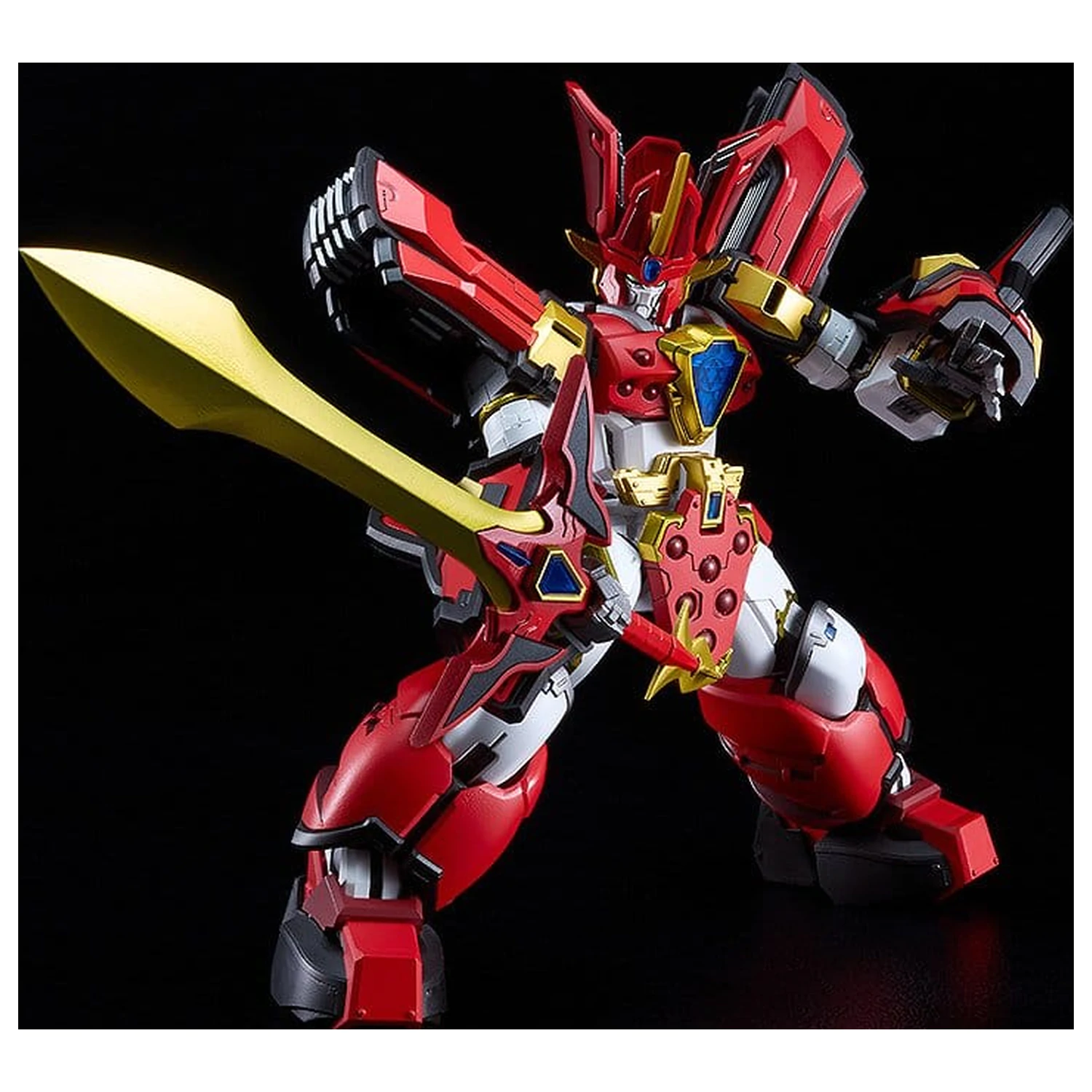 Mado King Granzort Moderoid King's Style Kit model din plastic Granzort Gold Edition 19 cm poza produsului