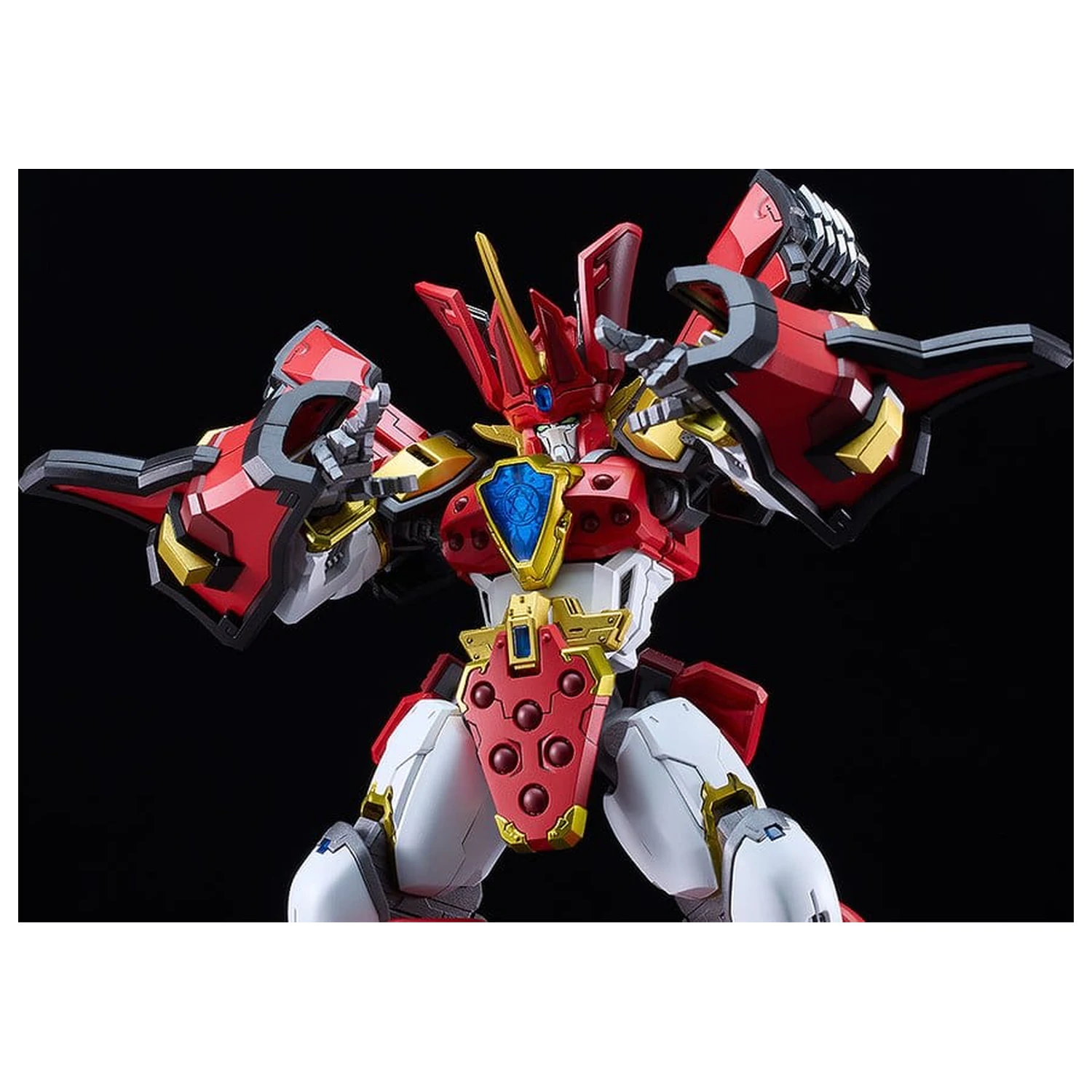 Mado King Granzort Moderoid King's Style Kit model din plastic Granzort Gold Edition 19 cm poza produsului