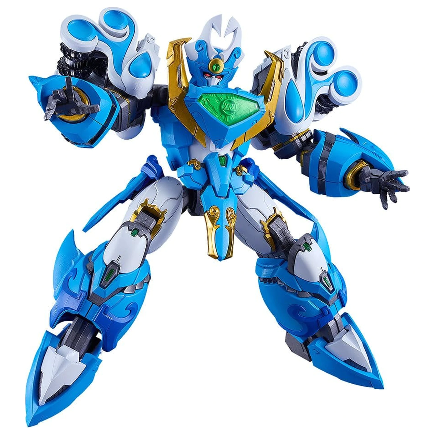 Mado King Granzort Moderoid Kit model din plastic King's Style Aquabeat Gold Edition 18 cm poza produsului