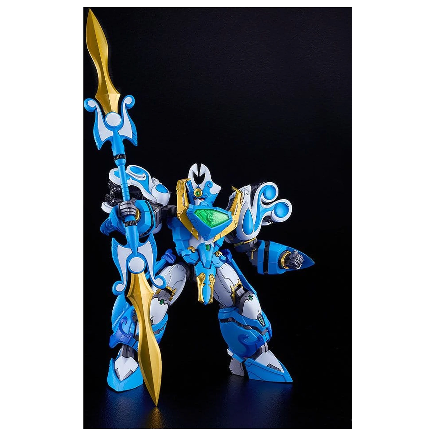 Mado King Granzort Moderoid Kit model din plastic King's Style Aquabeat Gold Edition 18 cm poza produsului