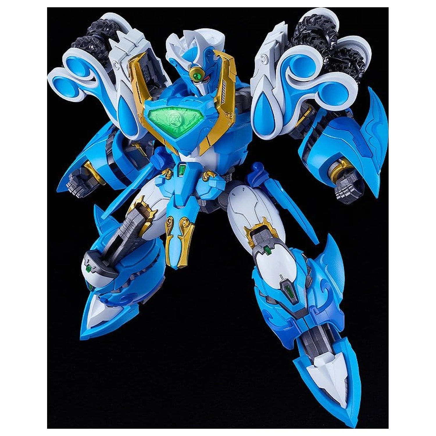 Mado King Granzort Moderoid Kit model din plastic King's Style Aquabeat Gold Edition 18 cm poza produsului