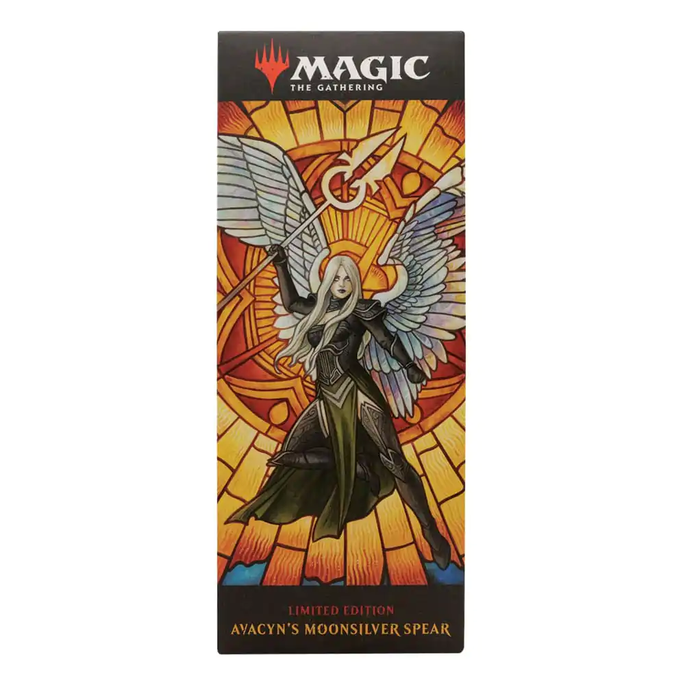 Magic the Gathering Replica Sulița Lunară a lui Avacyn placată cu argint 999 de 15 cm poza produsului