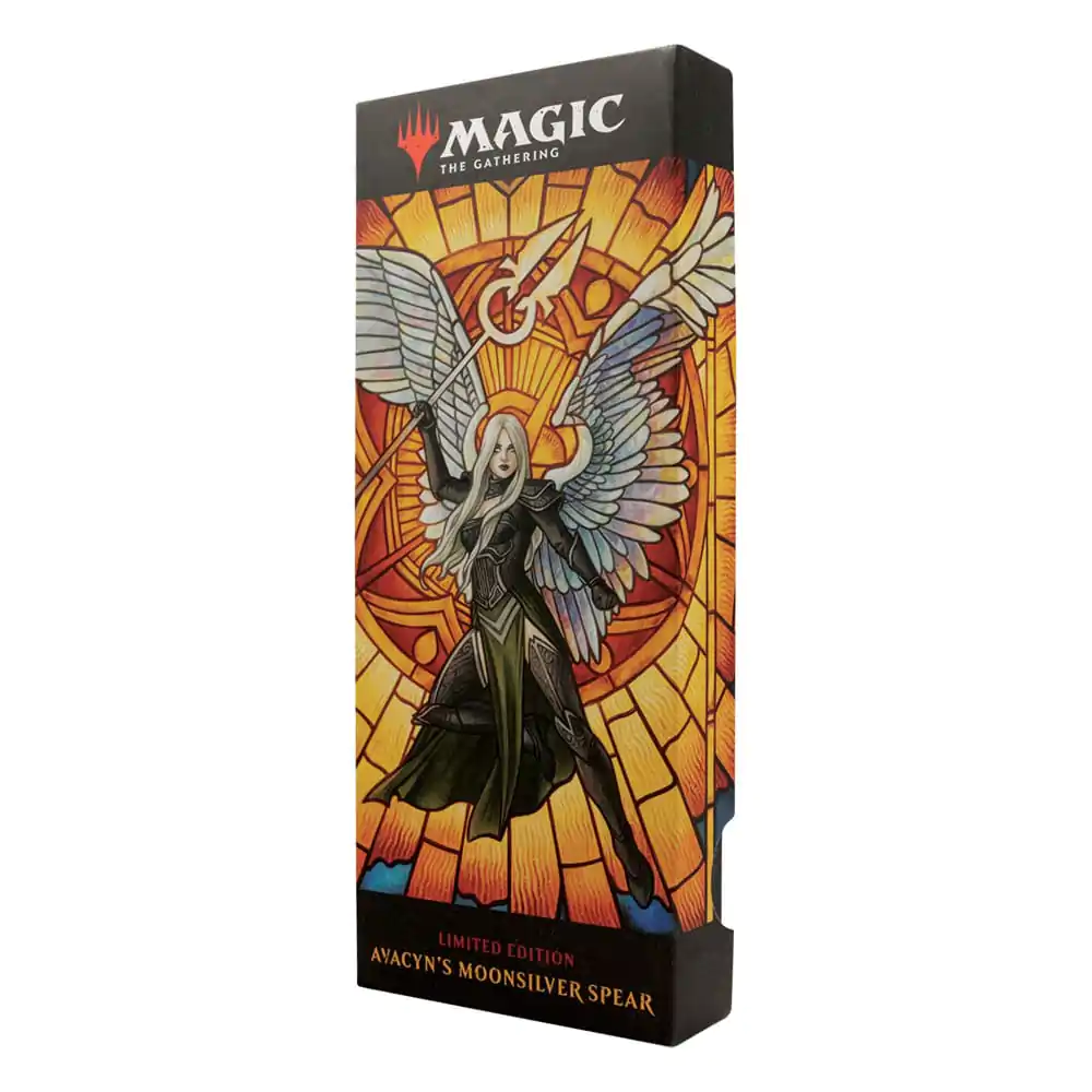 Magic the Gathering Replica Sulița Lunară a lui Avacyn placată cu argint 999 de 15 cm poza produsului