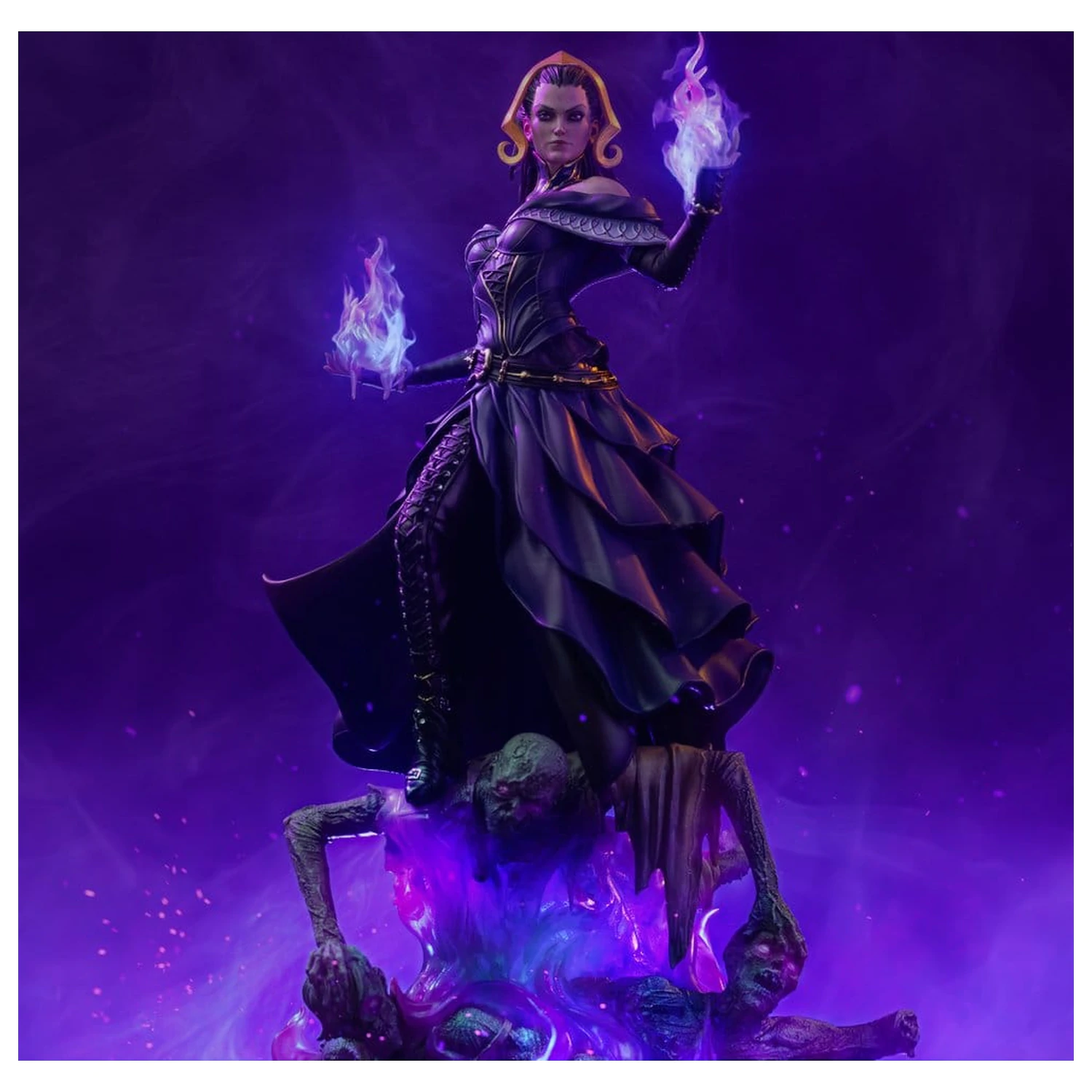 Magic: The Gathering Statuie Deluxe Art Scale 1/10 Liliana Vess 31 cm poza produsului