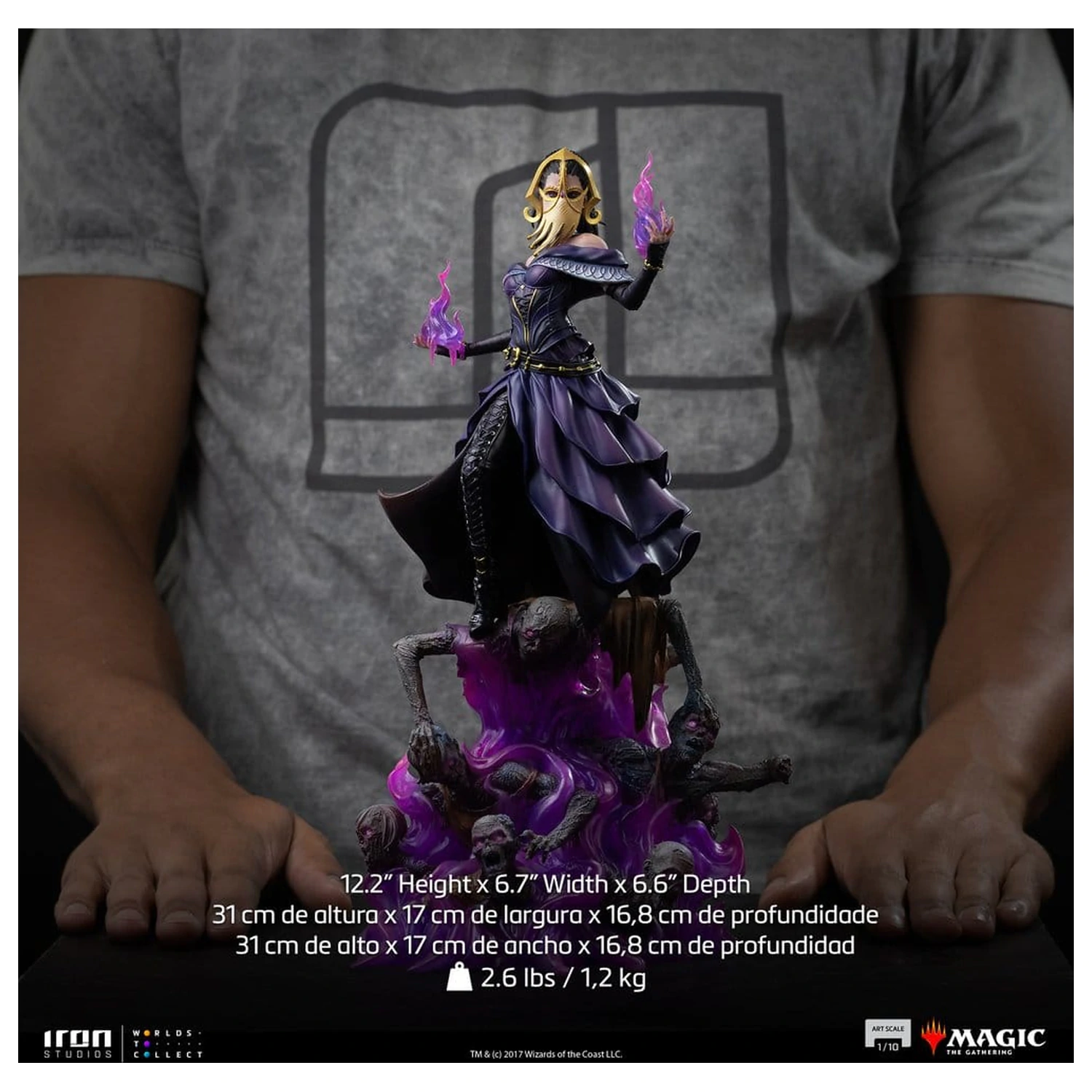 Magic: The Gathering Statuie Deluxe Art Scale 1/10 Liliana Vess 31 cm poza produsului