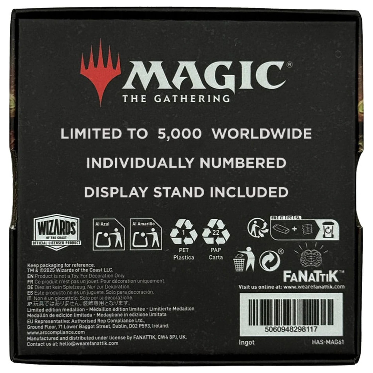 Magic: The Gathering Medallion Tablet of the Guilds Editie Limitata poza produsului