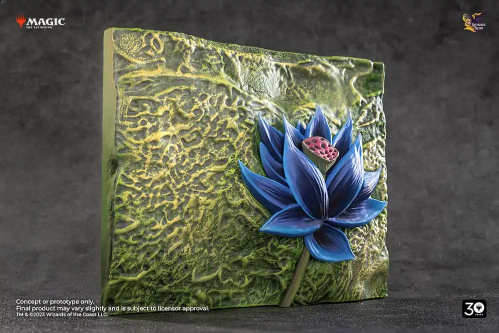 Sculptură Relief Magic The Gathering Black Lotus Previews Exclusive 17 x 15 cm poza produsului
