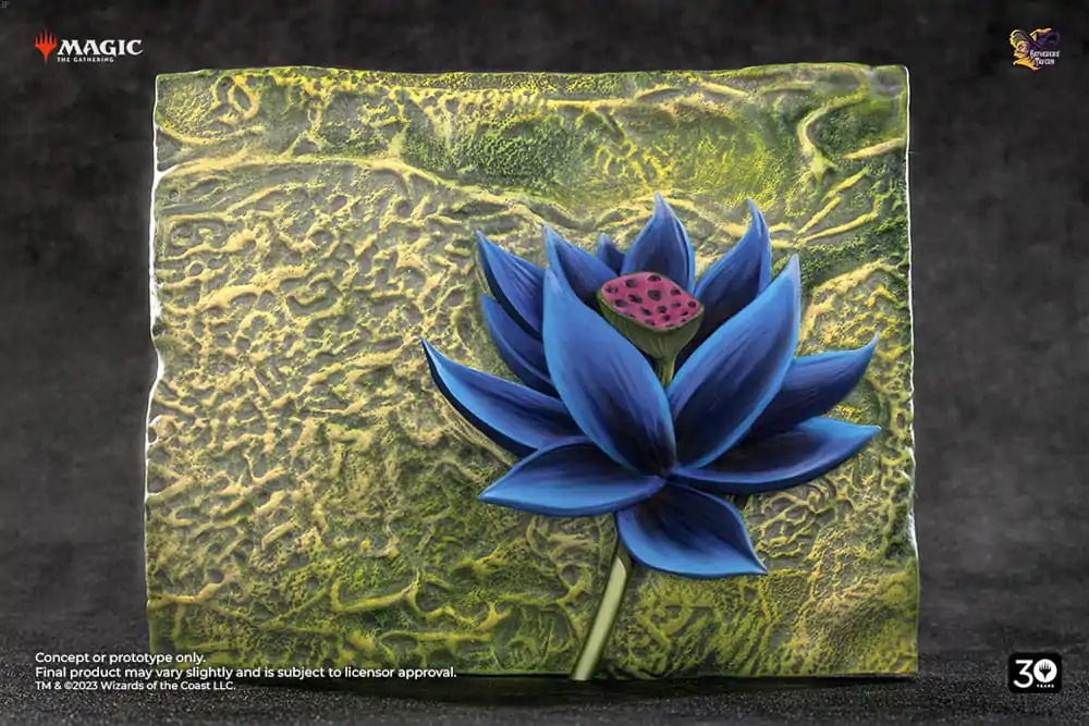 Sculptură Relief Magic The Gathering Black Lotus Previews Exclusive 17 x 15 cm poza produsului