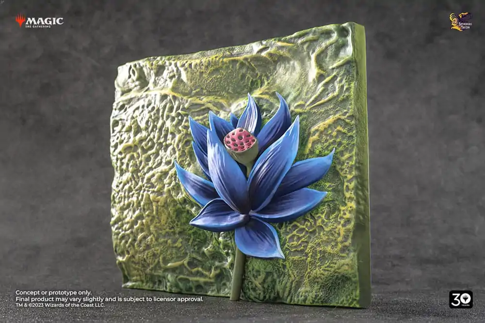 Sculptură Relief Magic The Gathering Black Lotus Previews Exclusive 17 x 15 cm poza produsului