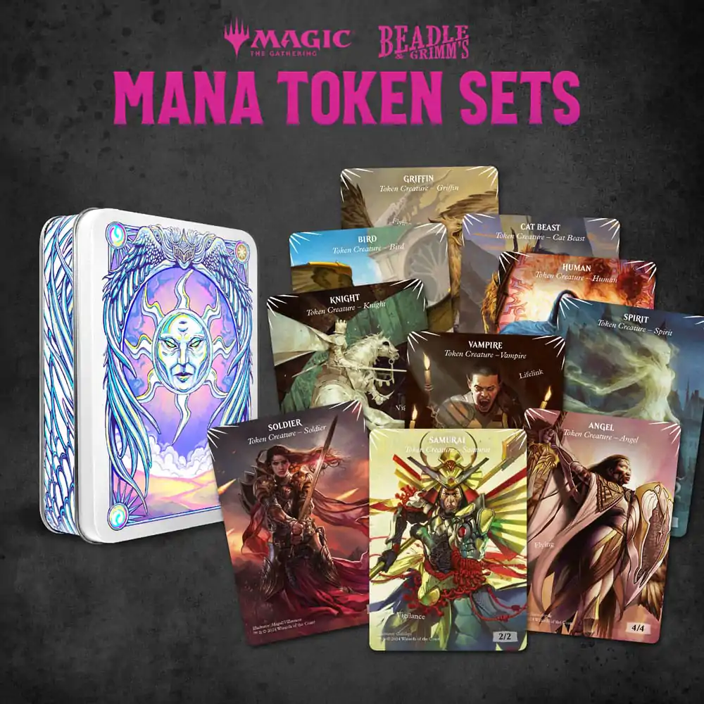 Pachet de zaruri și jetoane Magic the Gathering White Mana poza produsului